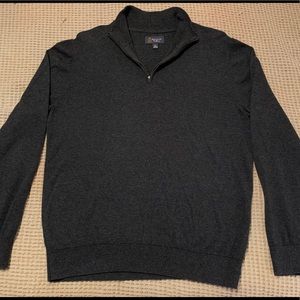Wallin Brothers 100% Cotton Zippered Sweater